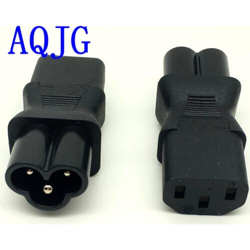 IEC 320 C13 IEC C6 IEC female 3 3 needle male mickey male butterfly power adapter plug in the ac power adapter converter WPT604