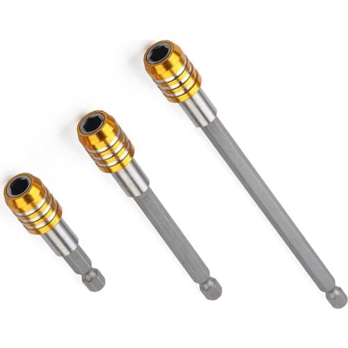 3pcs Hige quanlity Hex Shank Drill Bit Holders Quick Release Magnetic Screwdriver Bit Holder 60mm/100mm/150mm