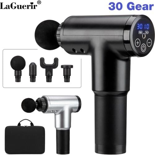 Newest Muscle stimulator Massage Gun vibrating Deep Relaxation Therapy Fitness exercise Pain Relief electric massager for body