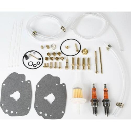 Motorcycle Carburetor Master Rebuild Kit Throttle Shaft Spring For Harley Super E Carburetor Model