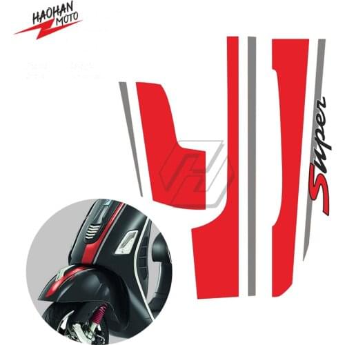 For Vespa GTS 300 Super 2008-2018 and GTV GTS 250 300 300ie Motorcycle Decals Kit PVC