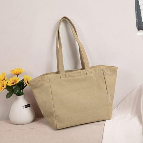 2021 New Simple Canvas Bag Large Capacity Ladies Shoulder Portable Tote Bag Fashionable Purses Purses and Handbags Luxury Cc Gg
