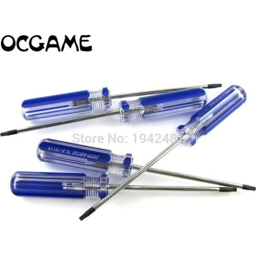 60pcs/lot T8 T10 Torx Tamper Proof Security Screwdriver Tool for XBOX360 XBOX ONE Controller & PS3 Slim OCGAME