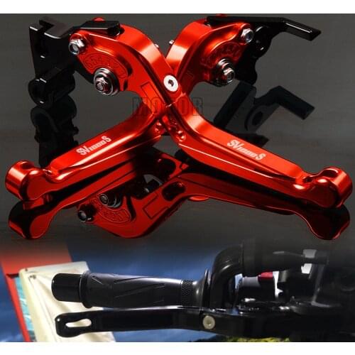 CNC Motorcycle Foldable Brake Clutch Lever For Suzuki SV1000/SV1000S 2003-2007 2004 2005 2006 Adjustable Folding SV 1000S 1000 S