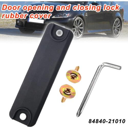 1 Set Trunk Hatch Liftgate Switch Latch Release Button Rubber Cover Kits for Toyota Lexus M8617