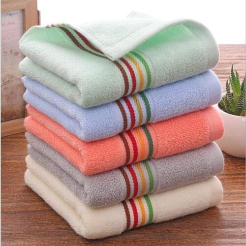 2Pcs 3Pcs 4Pcs Children Terry Cotton Hand Towel Super Soft Cotton Baby Kids Face Towel 30x60cm White Blue Green Grey 19 Designs