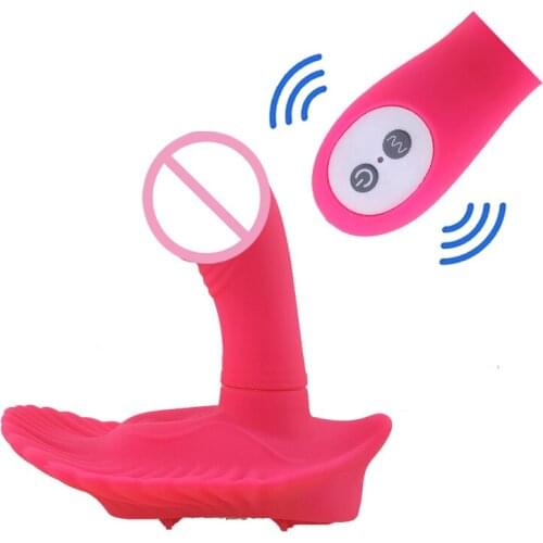 30 Speeds Wireless Remote Control Strap on Realistic Dildo Panties Vibrators Sex Toys For Woman,Penis Female Sex Product