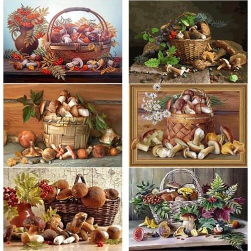 New 5D DIY Diamond Painting Full Square Round Drill Vegetables Diamond Embroidery Cross Stitch Rhinestone Crafts Home Decor Gift