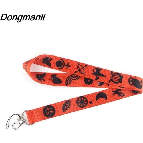 BG010 Dongmanli Percy Jackson Lanyards Badge Id Holder ID Card Pass Mobile Phone USB Neck Straps Badge Holder Key Strap