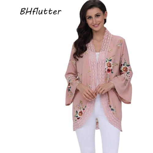 BHflutter Lace Blouses
