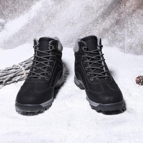 Brand mens boots autumn work boots luxury mens outdoor waterproof boots sneakers mens ankle boots snow boots footwear wide