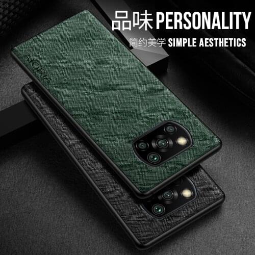 Case for Xiaomi Poco X3 Pro Case TPU Around The Edge Protection Perfect High Quality PU Leather