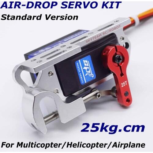 SKYTEAM 25kg Digital Air-drop Airdrop Switch Goods Air Release Device RC Multicopter Drone Airplane Airdrop DIY KIT