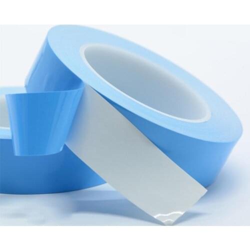 25meter/Roll 8mm 10mm 12mm 20mm Width Transfer Tape Double Side Thermal Conductive Adhesive Tape for Chip PCB LED Strip Heatsink