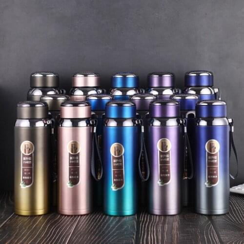 Fashion Stainless Steel Thermos Mug Coffee Tea Vacuum Flask Thermal Water Bottle Travel Thermocup Tumbler Insulated Bottle
