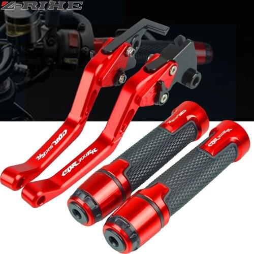 Motorcycle Accessories Extendable Brake Clutch Levers Handlebar Hand Grips Ends For Honda CBR900RR CBR900 RR CBR 900RR 1993-1999