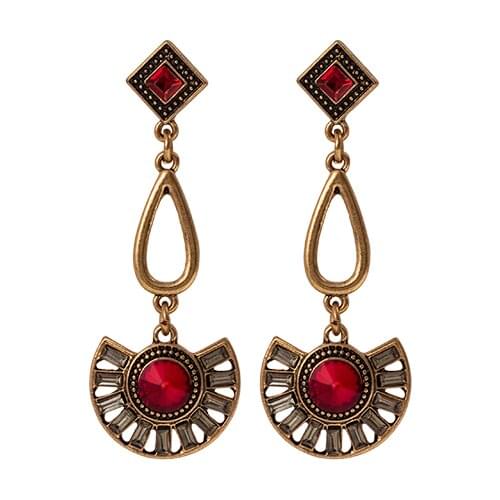 New Fashion Girls Jewelry Shining Zircon Alloy Earrings Long Drop Water Earring Women Handmade Crystal Earring Wholesale