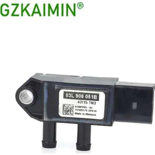 Genuine DIFFERENTAL DIFFERENCE INTAKE PRESSURE SENSOR OE 03L906051B 03L 906 051B 03L 906 051 B 81MPP05-01 For Volkswagen audi