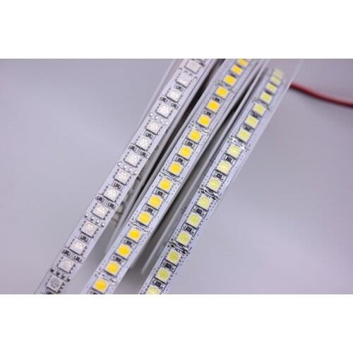 Wholesale LED Strip 5050 DC12V 120LEDs/m Flexible LED Strip tape Lighting RGB /Warm white/White 5050 LED high brightness