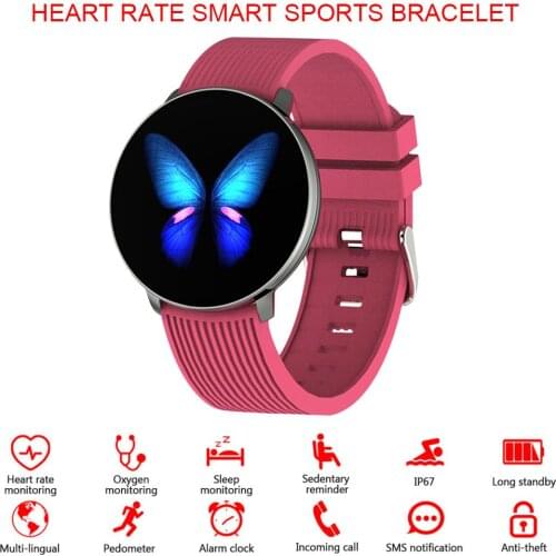 YX-10 Smart Band Heart Rate Fitness Tracker Pedometer IP67 Full Touch Screen Sleep Monitoring Pace Taking Time Display Bracelet