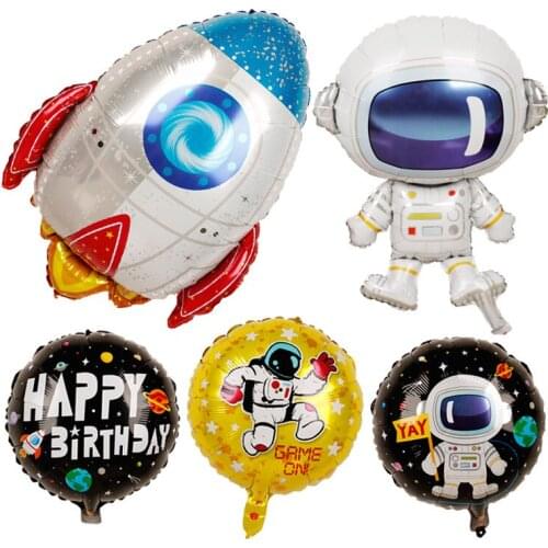 1PCS 4D Outer Space Ballot Aluminum Balloon Colorful Number Foil Balloons Digital Helium Ball for Kids Birthday Party Decoration