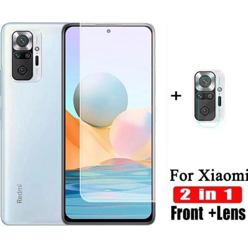 For Xiaomi Redmi Note 10 10S 9 Pro Max Tempered Glass For Xiaomi Redmi Note 9S 10 S 9 Pro Max Poco X3 M3 NFC Camera Lens Film