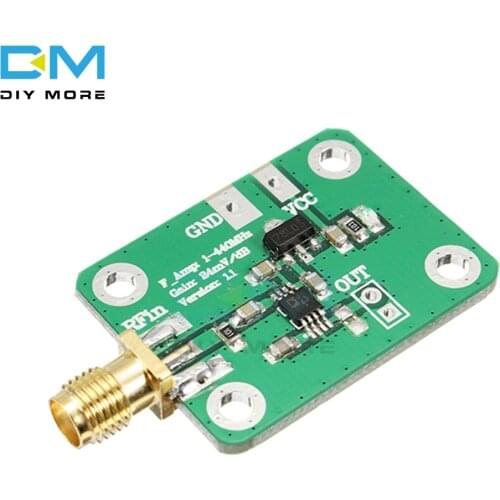 0.1-440 MHz AD8310 RSSI High Speed High Frequency RF Output Log Detector Power Meter Board Demodulator Module 7-15V 12mA