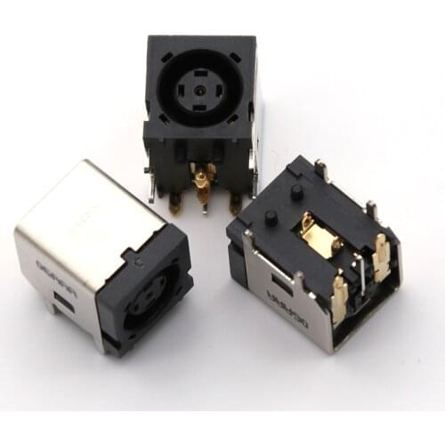 2PCS DC Jack For DELL Latitude D600 D610 D620 D630 D630N D631 D631N D800 D820 D830 D830N DC Power Jack