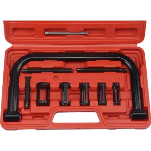 10Pcs/Set Valve Spring Compressor Kit Removal Installer Tool For Car Motorcycle Engines Spring Compressor