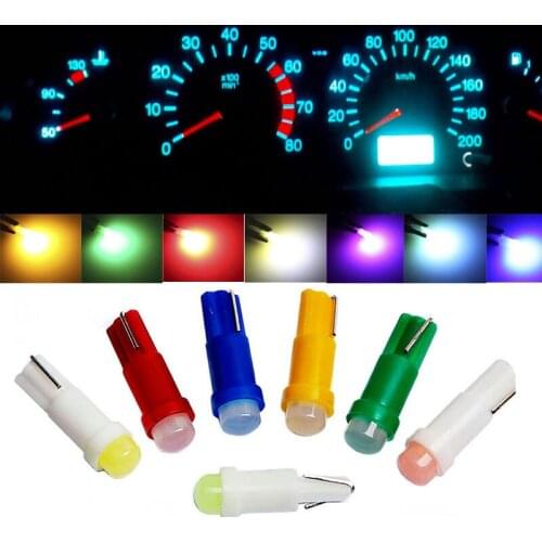 10PCS T5 LED Car Gauge Instrument Lamp for Dodge journey ram 1500 challenger caliber nitro charger