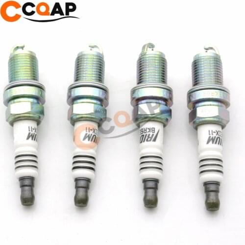 4-6pcs/lot BKR6EIX-11 4272 BKR6EIX 11 Iridium Power Spark Plug For Toyota Lexus Suzuki Subaru BKR6EIX11