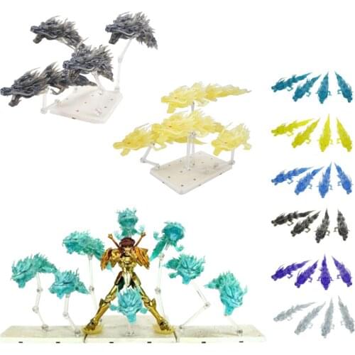 4Pcs Dragon Special Effect Decoration Dragon Model For General Scale Model Saint Cloth Myth Shiryu Mount Lu Rise Dragon