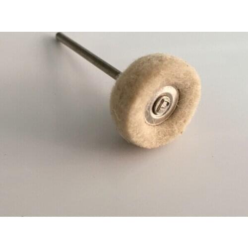 Free Shipping 100pcs/box Mounted Felt Jewelry Brush Polishing Wheel for Stainless Steel Jewelry Polishing Tool