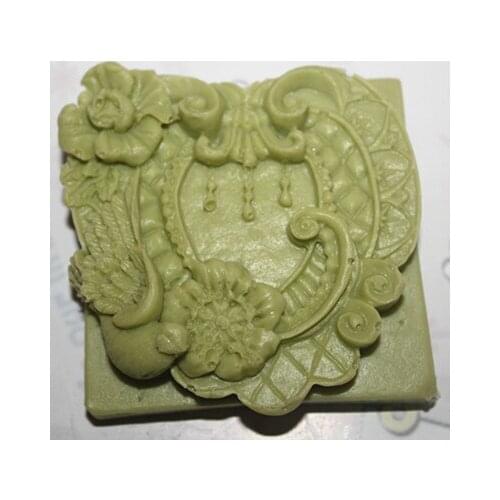 C281 The bird Art Silicone Soap mold Craft Molds DIY Handmade soap molds