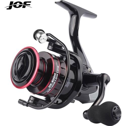 JOF All-metal Fishing reels Spinning CNC Rocker Sea Rod Reel HK Spinning Reel Saltwater Ocean Rock Fishing Carp Fishing Reel