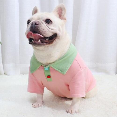 French Bulldog Clothes Spring Autumn Pug Dog Shirt Schnauzer Corgi Poodle Bichon Dog Hoodies Coat Outfit Pet Costumes Dropship