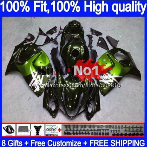 Injection For SUZUKI GSXR 1300 Hayabusa 2008 2013 2014 2015 2016 30MC.130 Dark green GSXR-1300 GSXR1300 08 13 14 15 16 Fairing
