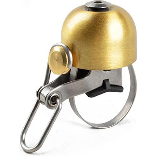 FMFXTR Retro Classical Bicycle Bell Clear Loud Sound MTB Road Bike Folding Bikes Handlebar Copper Ring Horn Safety Warning