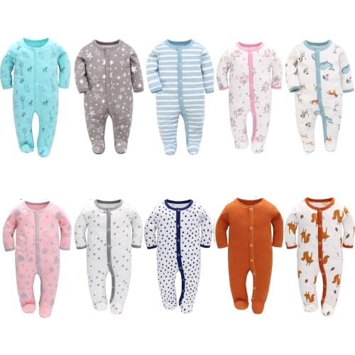 Baby Boys Girls Blanket Sleepers Newborn Babies Sleepwear Infant Long Sleeve 0 3 6 9 12 Months Pajamas
