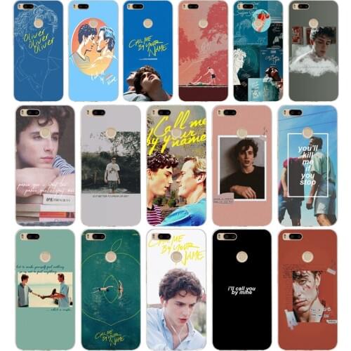 054FG Call Me by Your Name Soft Silicone Tpu Cover phone Case for xiaomi redmi mi 8 A1 A2 lite