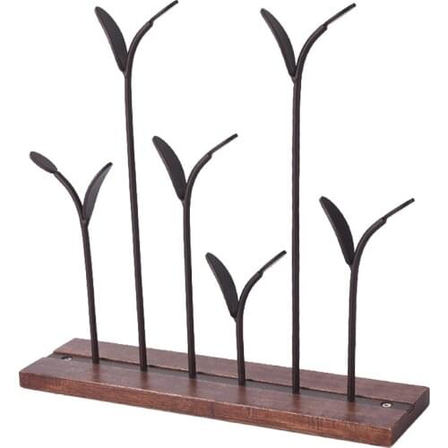 Earring Storage Jewelry Display Stand Iron Display Stand Home Organizer Key Holder Home Entrance Decoration