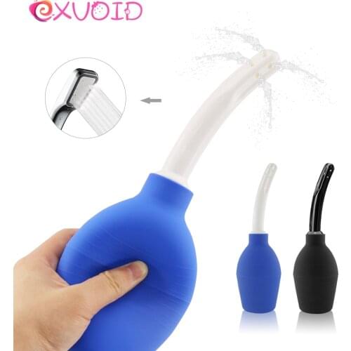EXVOID Enema Vagina Anal Cleaner Hygiene Adult Products Washer Anal Sex Toys for Women Men Gay Sex Shop 310ML Anal Cleaning Tube