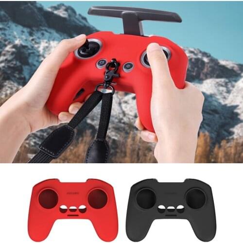 Silicone Cover Case for DJI FPV Combo Remote Controller Protector Skin Sleeve Drone RC Accessorry