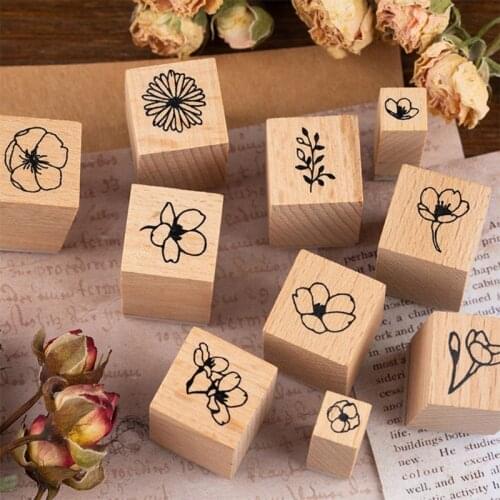 Vintage grass plants stamp DIY wooden rubber stamps for scrapbooking stationery P31B