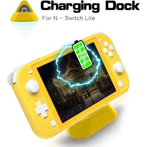 Mini Portable Charging Dock Stand for Nintendo Switch Lite 2019 with USB Type C Port, Replacement Charging Dock Station for Nint