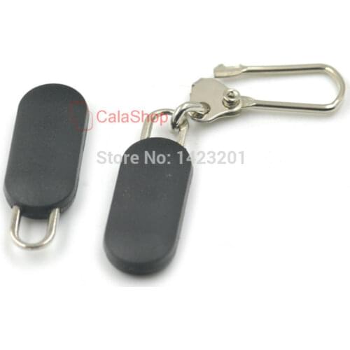 20 Pcs / Lot #5 Zipper Slider Fixer Repair Pull Tab Instant Rescue Set Replacement Molded With Locking Catch
