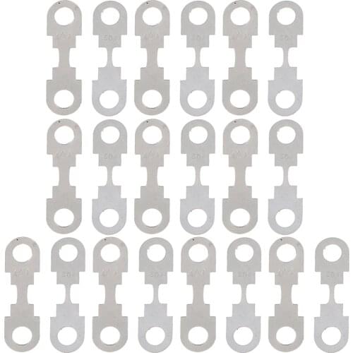 20 Pieces 12V 40A 50A AMP Automotive Car Flat Metal Fuse Strip For VW Audi