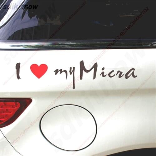 28x6.8cm Car Body Decal Bumper Sticker Styling Door Window Decoration For nissan micra k11 k12 k13 k14 accessories 2017 2018 201