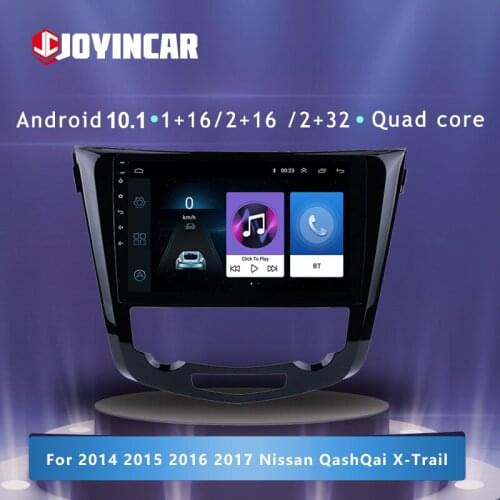 JOYINCAR Android 9.1 Car Radio 2 Din GPS Navi for Nissan X-Trail J11 Qashqai Rouge 2014 - 2017 WIFI BT USB OBD DVR SWC