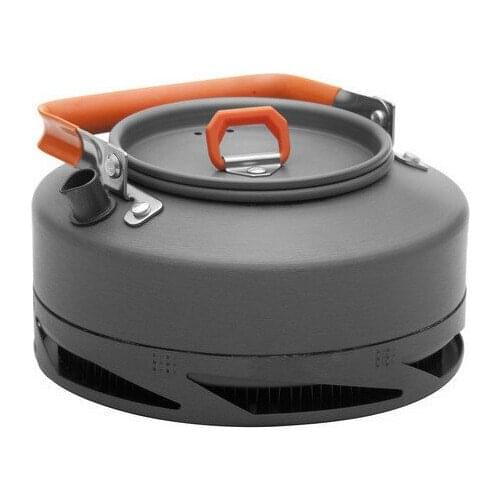 Outdoor Camping Hot Coffee Pot Picnic Boil Water Kettle Travelling Hiking Ultralight Tableware Equipment 0.8L